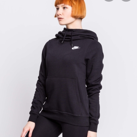 nike cowl neck sweatshirt womens